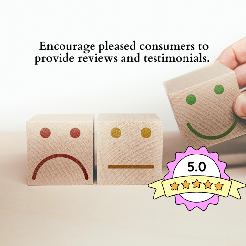Encourage pleased consumers